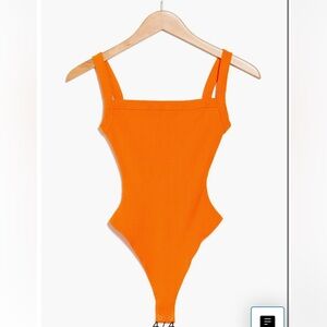 Naked Wardrobe - tank bodysuit - size small